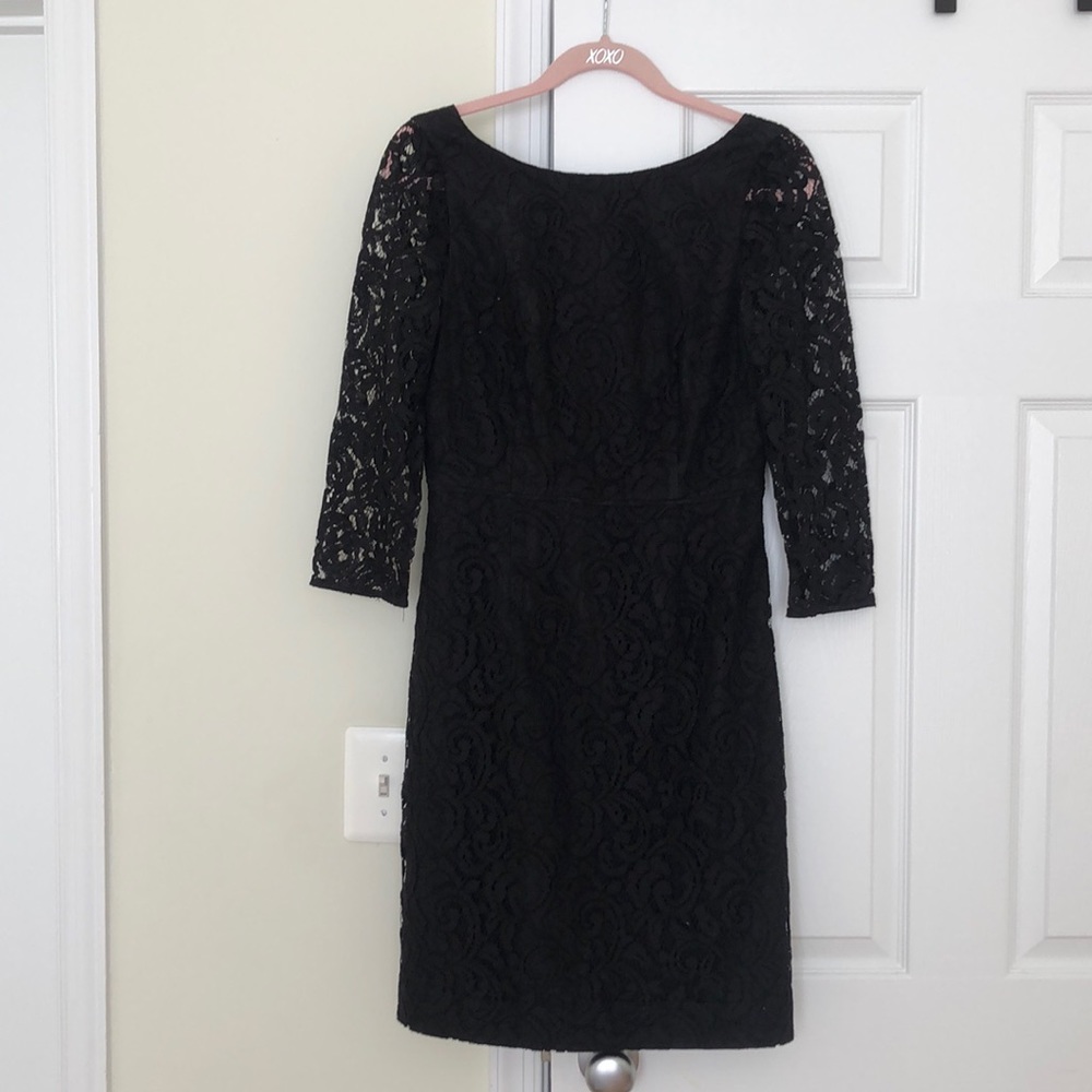 Black J Crew Lace Dress